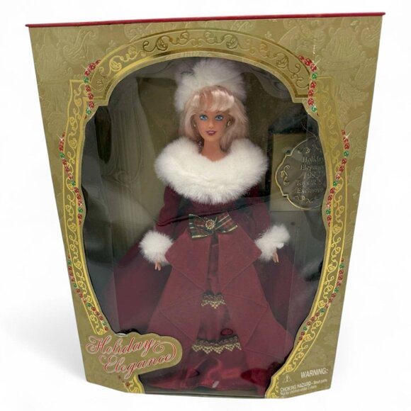 Holiday Elegance Barbie Doll Special Edition Christmas Collectible - Picture 1 of 4